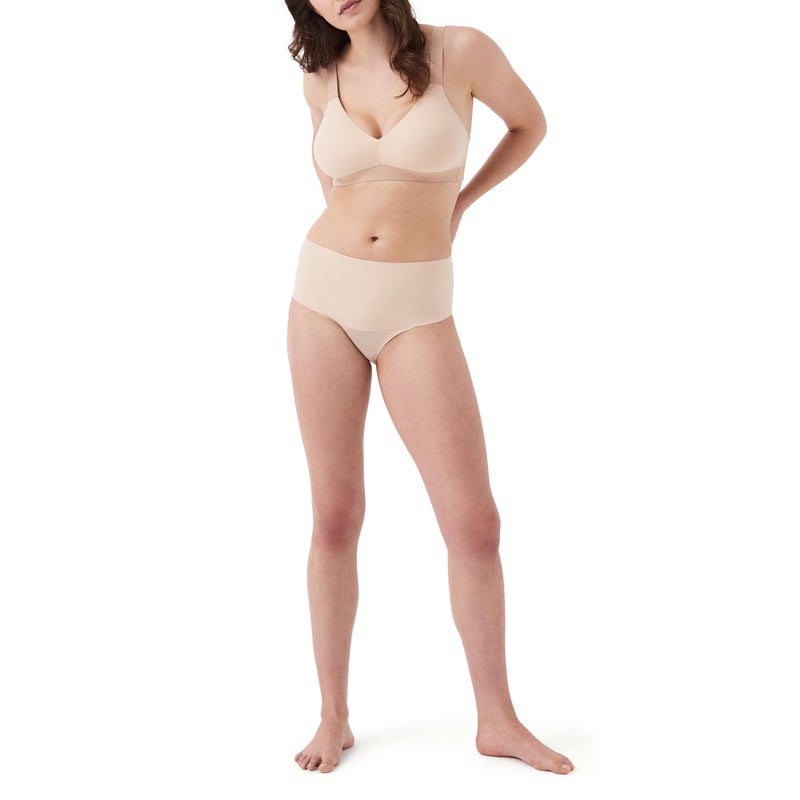 SPANX SPANXsmooth Undie-tectable Brief - Comfortable Core Control - Invisible Shapewear Underwear - No Visible Panty Lines - Soft Nude - X-Large - Image 1